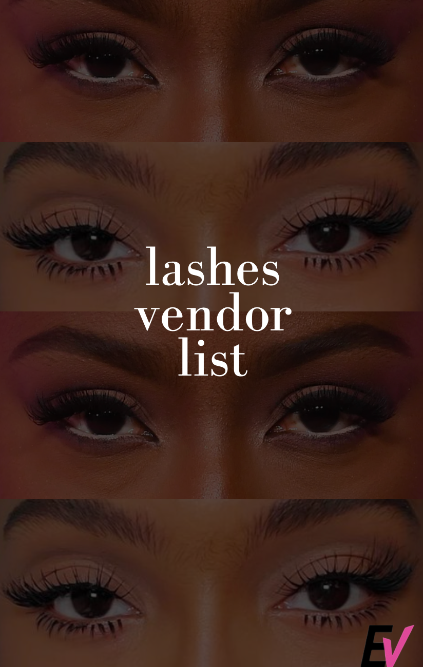 Lashes Vendor List